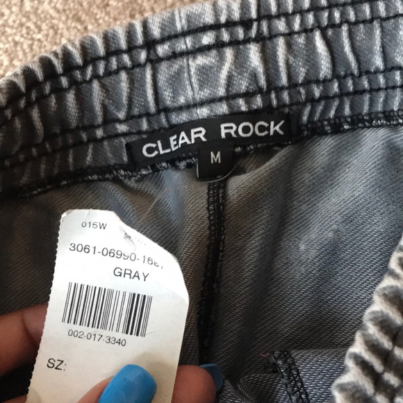 gray marble sweatpants/jogging pants - Picture 6 of 6